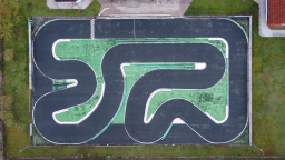 2023 April Rennstrecken von oben